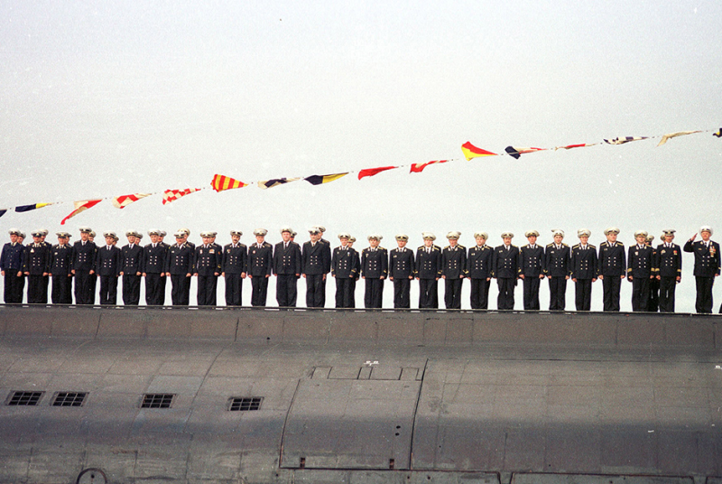 Экипаж подводной лодки Курск